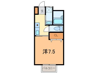 間取図 カンティレバー