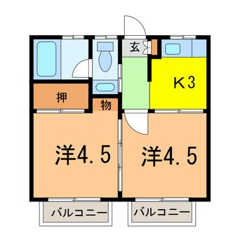 間取図 ミキパーク