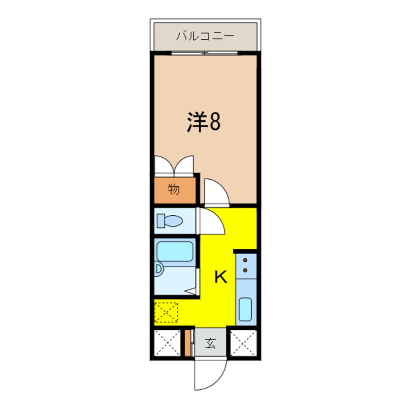 間取図 プルミエール南中里