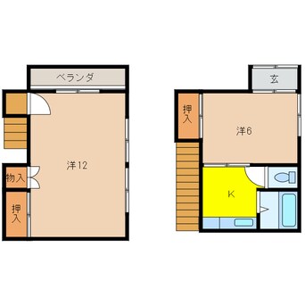 間取図 駅北住宅