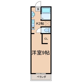 間取図 クリアフォレストⅦ番館