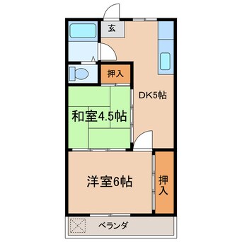 間取図 アーカム1番館