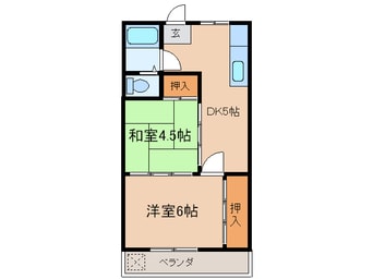 間取図 アーカム1番館