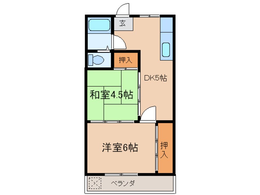 間取図 アーカム1番館