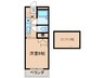 メイプルコート広原 1Kの間取り