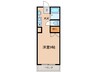 サンライズＭ 1Kの間取り