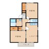 シャルマンコート 2LDKの間取り
