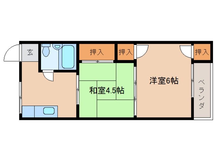 間取図 ＭＩコーポ