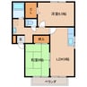 TKIフラット 2LDKの間取り
