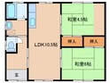 九州総業貸家の間取図