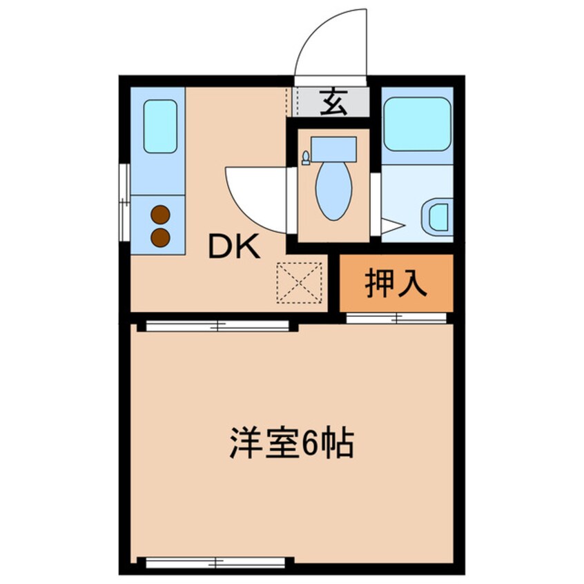 間取図 フォーブルワタナベ