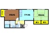 COPO MIHO 2DKの間取り