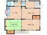 河野貸家 3DKの間取り