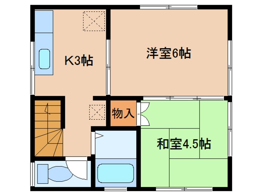 間取図 リストハイツ