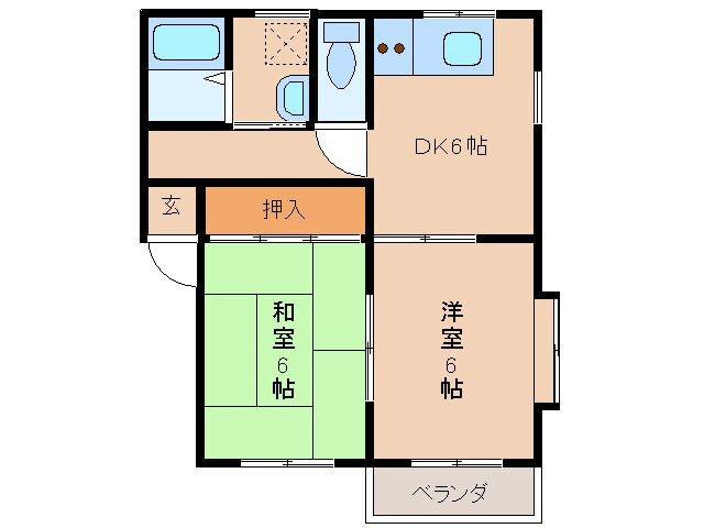 間取り図 メゾンKM