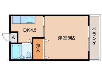 間取図 津曲マンション