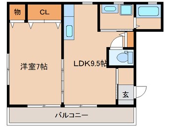 間取図 ニューライフ一万城