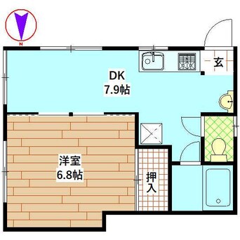 間取図 サンハイツ太陽