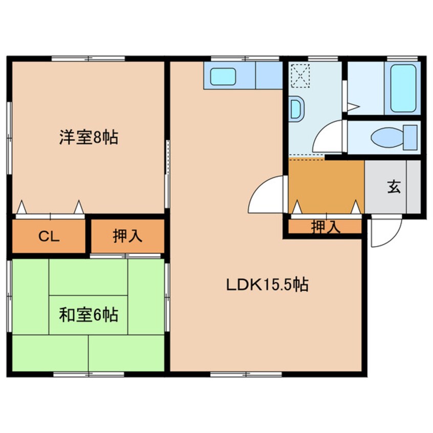 間取図 シャトーレ