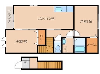 間取図 ジェルメＣ