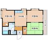 ルミエール早鈴 3DKの間取り