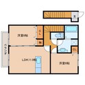 メゾンブランシェの間取図