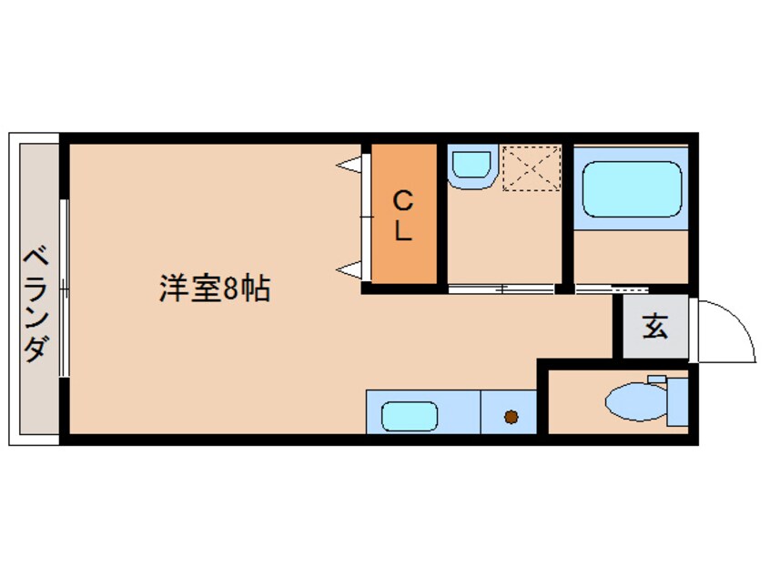 間取図 メゾンサンクスＴ＆Ａ