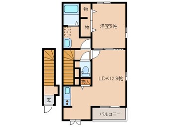 間取図 ロード早水Ⅰ・Ⅱ