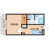 アイン都城 1Kの間取り