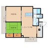 蔵原マンション 2LDKの間取り