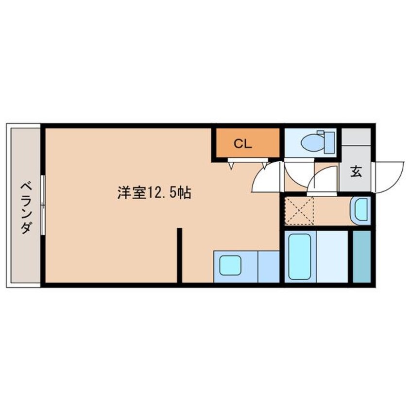 間取図 アメニティ都北Ⅰ・Ⅱ