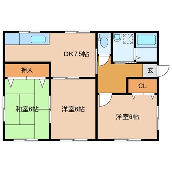 間取図 カサ・フェリス