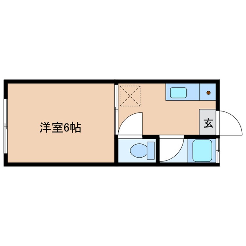 間取図 コーポリブ