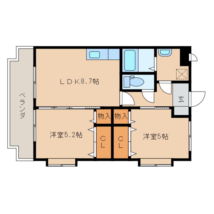 間取図 Ｙ＆Ｍデイジー