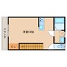 日豊本線/都城駅 車移動 2階 築5年 1Rの間取り