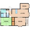 日豊本線/西都城駅 車移動 2階 築21年 3LDKの間取り