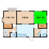 森木蓼池貸家 3DKの間取り