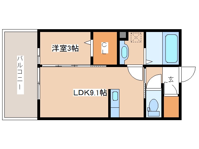 間取り図 セジュールG