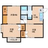 GOLD Ⅰ 3DKの間取り