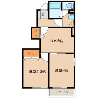 間取図 ベルフィオーレ