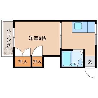 間取図 ダイヤモンドコーポ