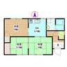 カズヒロ貸家 3DKの間取り