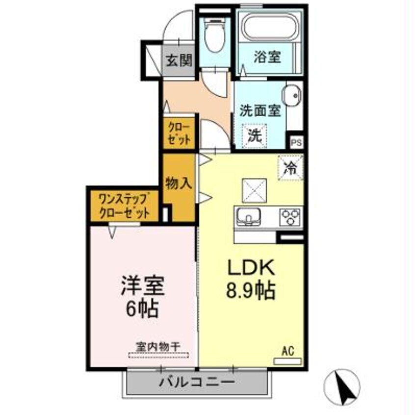 間取図 ラ・ヴェスタ