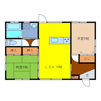 間取図 グローブタウン