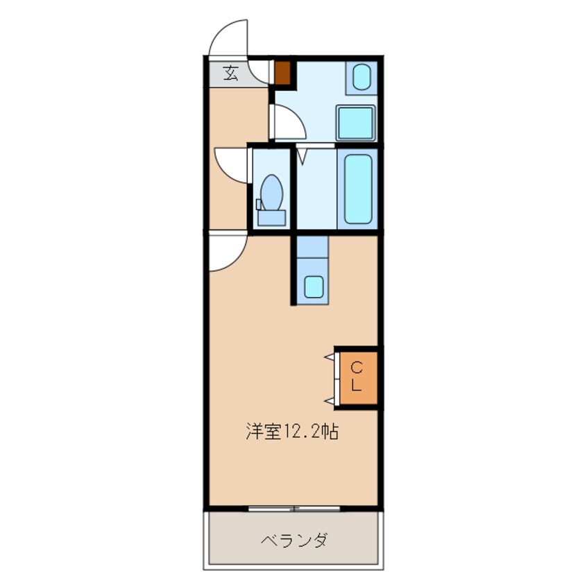 間取図 Lien Mon coeur