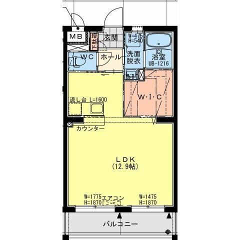間取り図 (仮称）都城小松原町マンション