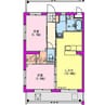 (仮称)都城年見Hマンション 2LDKの間取り