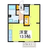 セジュールＧＲＥＥＮ 1Rの間取り