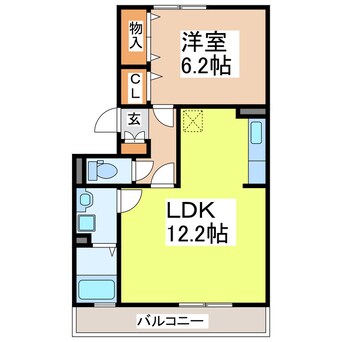 間取図 メゾンセレナ