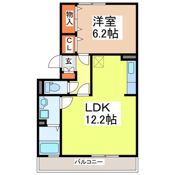 間取図 メゾンセレナ